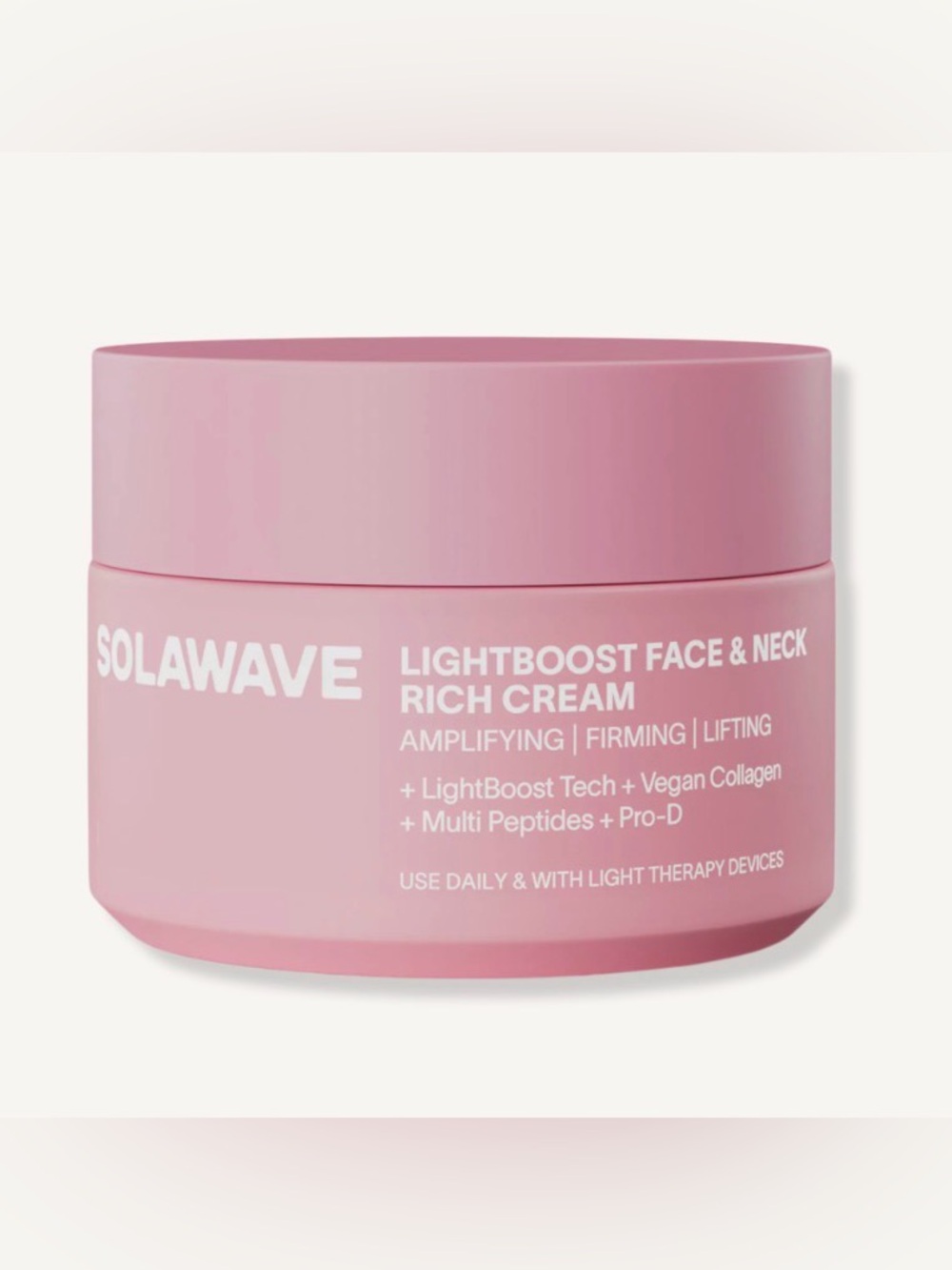 Solawave LightBoost Face & Neck Rich Cream - (47)